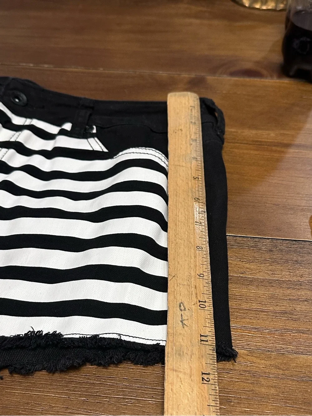 Blackheart‎ women’s American Flag Stars & Stripes Low Rise Denim Shorts Size 11